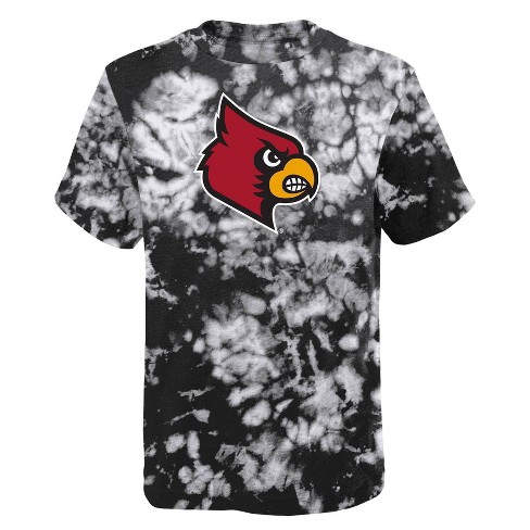 Ncaa Louisville Cardinals Men's Gray Bi-blend T-shirt : Target