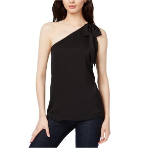 bar III Womens Bow One Shoulder Blouse - 1 of 1
