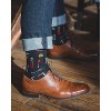 Memoi Men's "Tool Bench" Rayon from Bamboo Blend Novelty Crew Sock Black 10-13 - 3 of 4
