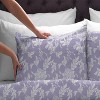 Pointehaven 180 GSM Brushed Soft Cotton Heavy Weight Flannel Printed Oversized Duvet Set - 4 of 4