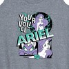 Women's - Disney Princess - Ariel Pop Graphic Racerback Tank - 2 of 4