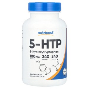 Nutricost 5-HTP , 100 mg, 240 Capsules - 1 of 2