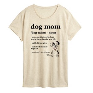 Women's - 101 Dalmatians - Dog Mom Definition Short Sleeve Graphic T-Shirt - 1 of 4