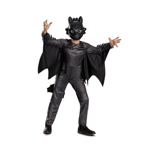 Kids Classic How to Train Your Dragon™ Live Action Toothless Costume - Extra Small 3T-4T - 1 of 2