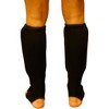 Amber Fight Gear Nylon Shin and InstepMuay Thai Shin-n-Step for Muay Thai Kickboxing MMA Protective Training Sparring Shin Guards Pair - 3 of 4