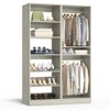 Besiost Closet System with Shoe Racks & Hanging Rods - 2 of 4