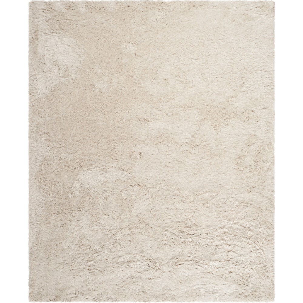 10'x14' Solid Tufted Area Rug Cream - Safavieh