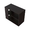NicBex Rustic Sideboard Table with 2 Shelves Entryway Console Table, Hallway Storage Cabinet, 11.8 x 23.6 x 19.7 Inches - 3 of 4