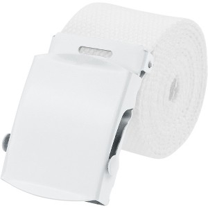 INSPIRE CHIC Women's All-match Braided Pants Belt Smooth Buckle Casual Daily Canvas Belt - 1 of 4