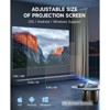 Mini Projector with 9000 Lux and Full HD 1080P, Movie Projector Compatible with iOS/Android Phone/Tablet/Laptop/PC/TV Stick/Box/USB Drive/Game Console - 2 of 4