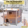 Aivituvin Insulated Cat House for Feral Cats| Warm Liner Inside-AIR33-IN - 3 of 4