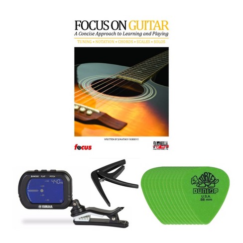 salvie Foran lykke Focus On Guitar - A Concise Approach To Learning(with Cd) And Guitar  Accessories : Target