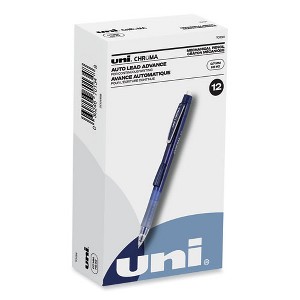 uniball Chroma Mechanical Pencil, 0.7 mm, HB (#2), Black Lead, Cobalt Barrel, Dozen - 1 of 4