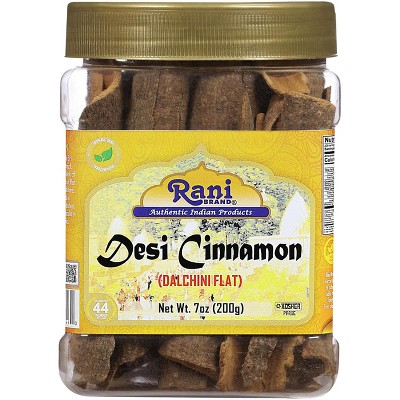 Rani Brand Authentic Indian Foods | Desi Flat Cinnamon (Dalchini Flat)