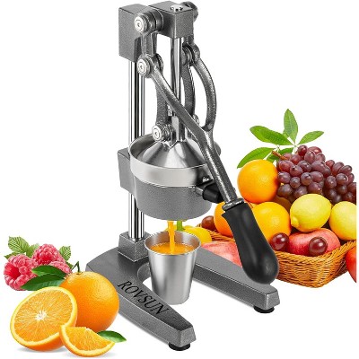 ROVSUN Professional Citrus Juicer Lemon Squeezer, Commercial Manual Fruit Press Juicer