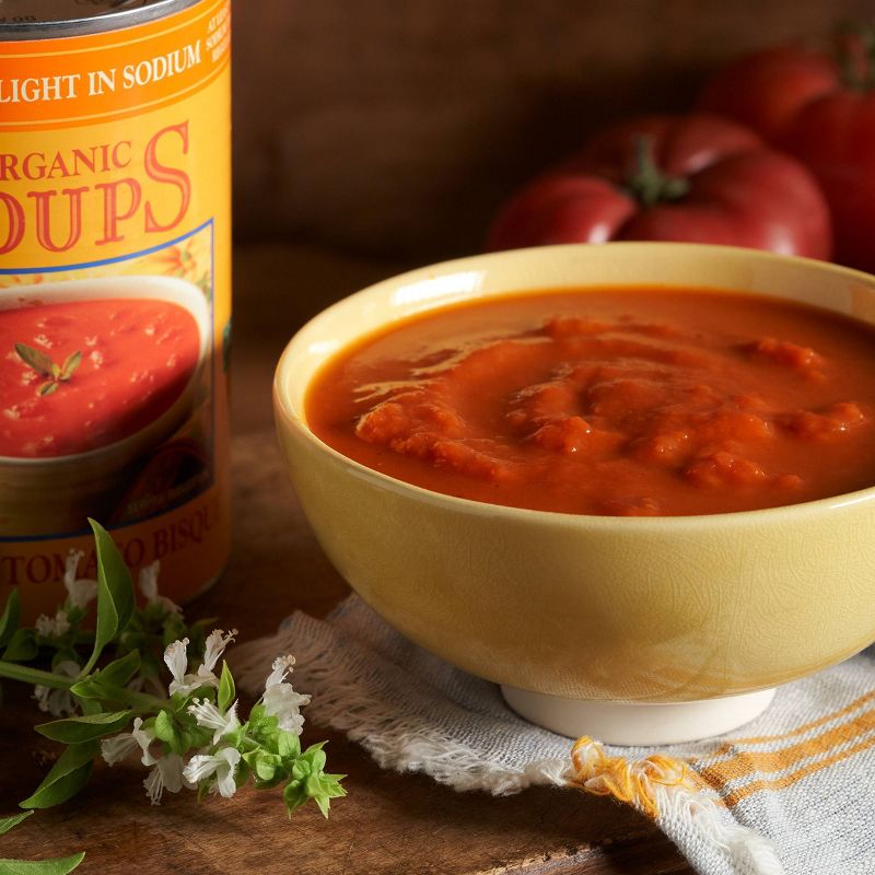 Amy&#39;s Organic Gluten Free Low Sodium Chunky Tomato Bisque Soup - 14.5oz, 6 of 7