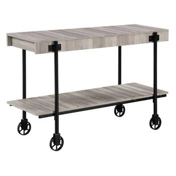 Huntingdale Industrial 1 Shelf Sofa Table - miBasics