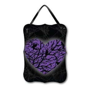 Courtside Market Crow Branch Pattern 12x16 Hanging ArtBoard with Black Ribbon - 1 of 2