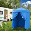 EAGLE PEAK Flex Ultra Compact 5x5 Pop-up Changing Room Canopy, Portable Privacy Cabana for Pool, Fashion Photoshoots, or Camping - 2 of 4