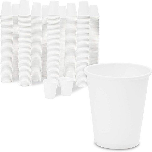 300Pack 3 oz Pink Paper Cups Disposable Bathroom Cups,Small Mouthwash Cups,Espr 