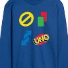 Men's - UNO - Men's Long Sleeve T-Shirt Long Sleeve Graphic T-Shirt - 2 of 4