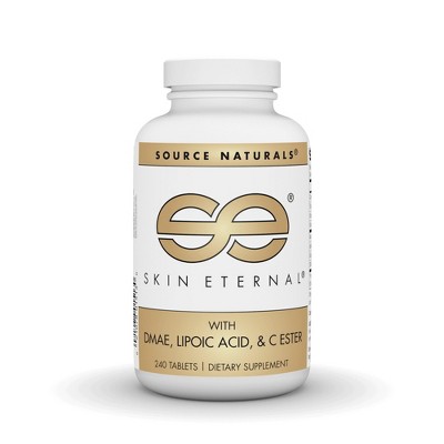 Skin Eterna lw/ DMAE Lipoic Acid and Ester C by Source Naturals, Inc.  -  240 Tablet
