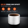 VEVOR Packaging Woven Cord Strapping Roll, 660' Length x 1/2" Width x 0.03" Thickness, 882 lbs Breaking Strength, White - 3 of 4