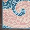 Nourison Jubilant 5'3" x 7'3" (5' x 7') Blue Area Rug Retro Bohemian Paisley by Nourison - 2 of 4