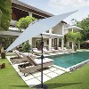 Maria 9Ft uv-cut Patio Cantilever Umbrella for Garden, Poolside, Outdoor Furniture - Maison Boucle - 4 of 4