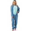 Disney Lilo And Stitch Adult Unisex Stitch Costume Fleece One Piece Pajama Union Suit - 4 of 4