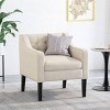 Deanna Contemporary Fabric Tufted Accent Chair - Christopher Knight Home - 2 of 4