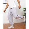 Coolmee Men's Casual Sweatpants with Pockets Drawstring Joggers Workout Pants for Lounge Gym Running - 4 of 4