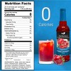Syruvia Sugar Free Pomegranate Syrup - 25.4 fl oz. Premium Flavoring Syrup For Coffee - 3 of 4