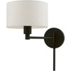 Livex Lighting 1 - Light Wall Light in  Black - 4 of 4
