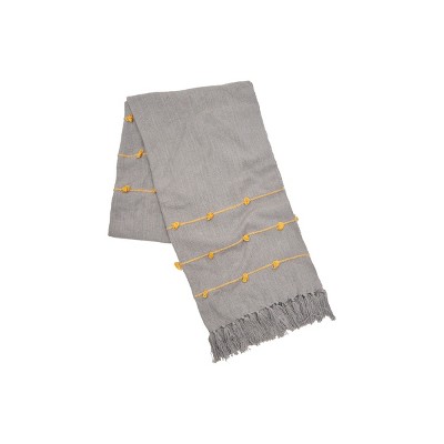 carol & frank Tabb Boulder Ochre 50" x 60" Throw Blanket