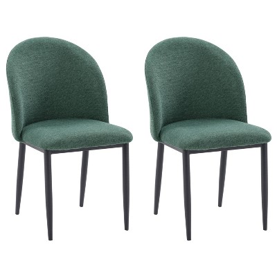 Nash Side Chair with Black Legs - CorLiving