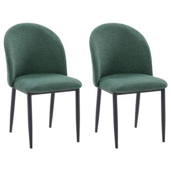 Nash Side Chair with Black Legs - CorLiving
