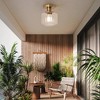 Parrot Uncle 6" Modern 1-Light Semi-Flush Mount Ceiling Light - 2 of 4