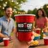 Red Cup Living 18Oz Tumbler Cups Set of 2, Insulated Reusable Plastic Cups for Hot & Cold Drinks, Travel Coffee Tumbler, Summer Cup - 4 of 4