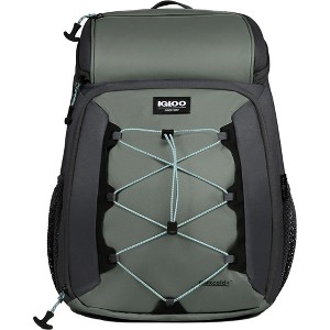 Igloo 30-Can MaxCold Voyager Cooler Backpack - Gray - 1 of 1