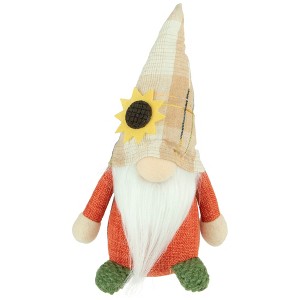 Northlight Standing Sunflower Autumn Harvest Gnome Figurine - 7.5" - 1 of 4