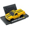 1993 Chevrolet 454 SS Pickup Truck Yellow with Black Stripes 1/64 Diecast Model Car by Muscle Machines - 3 of 3