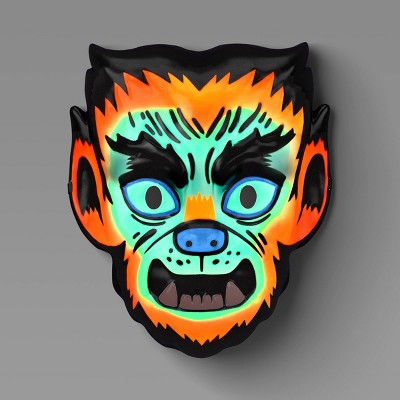 Adult Masks Glows Under Blacklight Wolf - Hyde and EEK! Boutique™