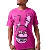 Five Nights at Freddy's Bonnie the Bunny Men's Purple Short Sleeve Tee - 3 of 4