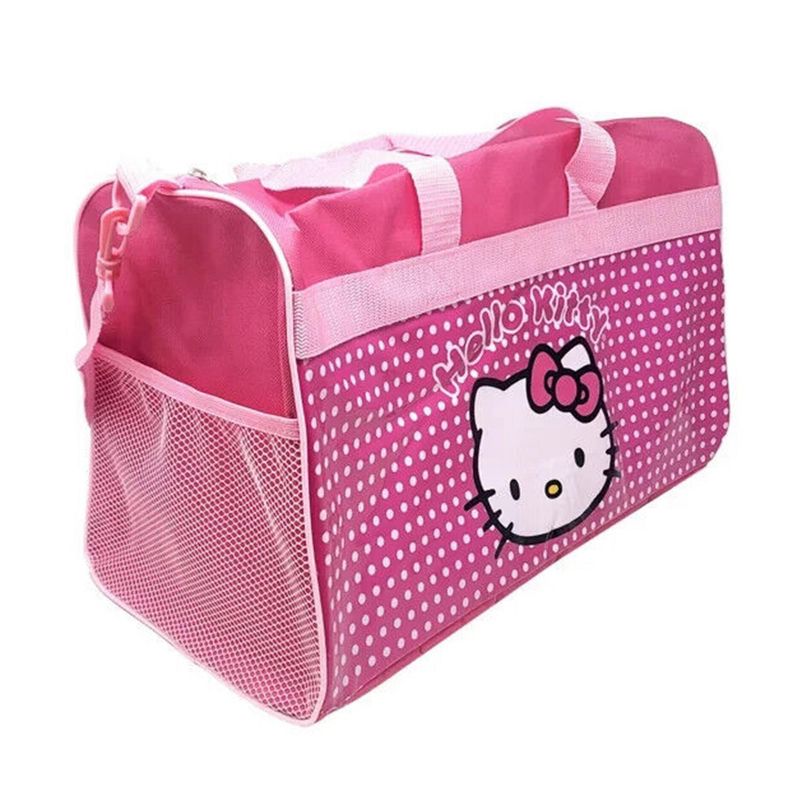 UPD inc. Sanrio Hello Kitty Pink Duffle Bag | 18" x 10" x 11", 3 of 5