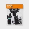 5ct Halloween Felt Finger Puppets - Spritz™: Felted Party Favors, Black Cats & Bats, Ghosts & Ghouls, Ages 3+ - 3 of 3