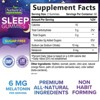 Sleep Gummies Adults 6mg, Sugar Free Extra Strength Melatonin Gummy, Natural Sleeping Gummy Sleep Vitamin Supplement - 120 Gummy By Nature's Gummies - 2 of 4