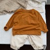 MyKids-USA Baby Solid Color Pocket Patched Design Casual Shirt - 4 of 4