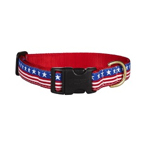 Up Country Stars and Stripes Dog Collar - Narrow Width(Small) - 1 of 1