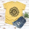 Simply Sage Market Sunflower Garment Dyed Tee - 2 of 4